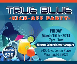 True Blue Weekend Party