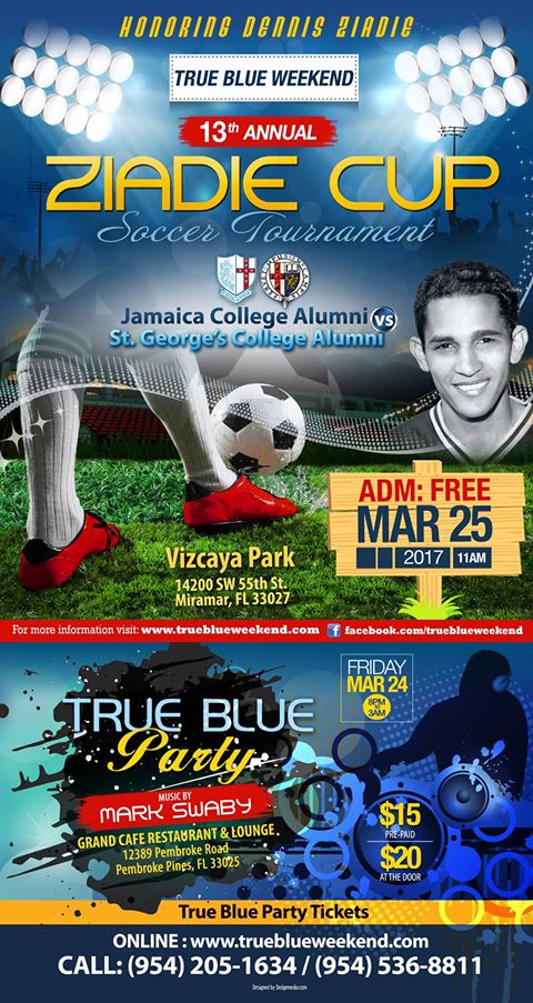 Western Union/Grace Kennedy Remittance Services To Sponsor True Blue  Weekend All Girls Alumni Penalty Kick-off - April 2nd , 2016 , Miramar,  Florida 